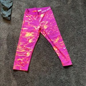 Nike pro Capri leggings